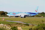 OO-TMA @ LFRB - Boeing 737-8 MAX, Take off rwy 25L, Brest-Bretagne airport (LFRB-BES) - by Yves-Q