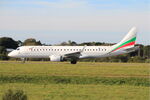 LZ-VAR @ LFRB - Embraer 190AR, Take off run rwy 25L, Brest-Bretagne Airport (LFRB-BES) - by Yves-Q