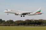LZ-VAR @ LFRB - Embraer 190AR, Landing rwy 25L, Brest-Bretagne Airport (LFRB-BES) - by Yves-Q