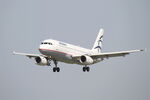 SX-DVS @ LFRB - Airbus A320-232, On final rwy 25L, Brest-Bretagne airport (LFRB-BES) - by Yves-Q