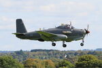 F-AZYI @ LFRU - Breguet Br.1050 Alizé, On final rwy 23, Morlaix-Ploujean airport (LFRU-MXN) - by Yves-Q