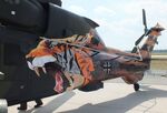 74 06 @ EDDB - Eurocopter EC665 Tiger UHT of the Heeresflieger (German army aviation) in 'Tiger' special colours at ILA 2024, Berlin - by Ingo Warnecke