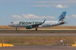 N230FR @ KDEN - Airbus A320-214