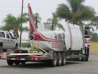 N2957N @ 1938 - Being trailered in - by 30295