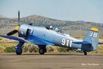N233MB @ RTS - Race #911 N233MB at the Reno Air Races in 1998, pilot was Michael Brown. - by Marc Van Ryssel