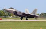02-4034 @ KOSH - F-22A zx - by Florida Metal
