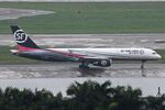 B-2845 @ VVTS - Rainy departure for SF B752F - by FerryPNL