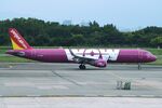 HS-VKM @ RCTP - 5 years after delivery this A321 of Vietjet still partially wears the colors of former WOW Air - by FerryPNL