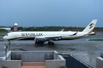 B-58503 @ RCTP - Starlux A359 taxying past - by FerryPNL