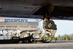 N258PJ @ TRK - Bucket hook. Truckee Tahoe airport in California 2024. - by Clayton Eddy