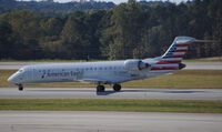 N718PS @ RDU - A Blue Streak that came in from DCA. First photo on the site in American Eagle colors! - by Ryan Hunt
