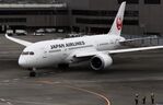 JA843J @ RJAA - Sayonara for JAL B788 - by FerryPNL