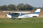 G-BOLY @ EGSM - Just landed at Beccles. - by Graham Reeve