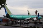 N77581 @ KRNT - Boeing 737-9 MAX - by Mark Pasqualino