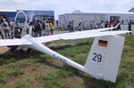 D-KWRL @ EDDB - Flugwissenschaftliche Vereinigung Aachen FVA-29 (Schleicher ASW-28-18E with experimental electric motor) at ILA 2024, Berlin - by Ingo Warnecke