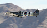 N959RT @ KLSV - graceful spitfire, Nellis airshow 2017