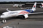 9M-MAC @ RJAA - Malaysian A359 pushed-back - by FerryPNL