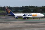 N445MC @ RJAA - Atlas B744F  almost spotless - by FerryPNL