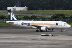 HL8563 @ RJAA - Arrival of Aero-K A320 - by FerryPNL
