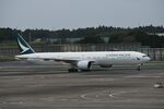 B-KQT @ RJAA - Cathay Pacific B773 arriving - by FerryPNL