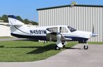 N4591W @ X23 - Rockwell 112TC - by Mark Pasqualino