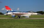91-0395 @ KOSH - USAF F-16C zx - by Florida Metal