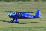 G-AJKB @ EGCB - Barton - by Chris Hall