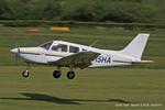 G-ISHA @ EGCB - Barton - by Chris Hall