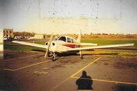N2293Q @ HFD - N2293Q at HFD 1991 - by John Piddock