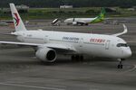 B-305X @ RJAA - China Eastern A359 turning into its assigned gate - by FerryPNL
