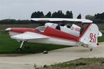 G-LZII @ EGCL - Parked at Fenland prior to departure.