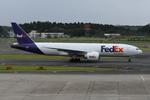 N883FD @ RJAA - Arrival of Fedex B772F - by FerryPNL