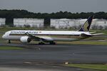 9V-SCO @ RJAA - Singapore B781 finding its way to the runway - by FerryPNL
