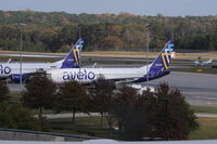 N802XT @ RDU - Avelo 737, sister ship N8604K (future N815VL) is in the background. - by Ryan Hunt