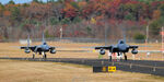85-0108 @ KBAF - NOBLE flight taxiing for their afternoon sortie - by Topgunphotography
