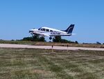 N3574K @ I75 - Taking off at I75 - by Floyd Taber