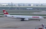 HB-JHC @ KORD - Airbus A330-343X - by Mark Pasqualino