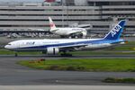 JA713A @ RJTT - Arrival of ANA B772 - by FerryPNL