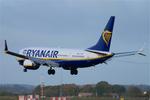 EI-IKE @ EGSH - Landing at Norwich. - by Graham Reeve