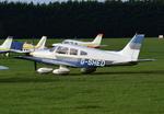 G-SHED @ EGLM - Piper Cherokee Archer II at White Waltham. - by moxy