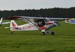 G-ECUB @ EGLM - Piper PA-18 Super Cub at White Waltham. 