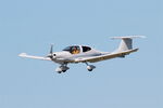 F-HASP @ LFRB - Diamond DA-40 Diamond Star, Short approach rwy 25L, Brest-Bretagne airport (LFRB-BES) - by Yves-Q