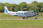 F-HFTR @ LFRB - Textron Aviation Inc. Grand Caravan 208B, Taxiing rwy 07R, Brest-Bretagne airport (LFRB-BES) - by Yves-Q