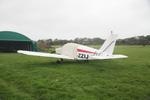 G-ZZIJ @ EGHN - G-ZZIJ 1966 Piper PA-28-180 Cherokee Sandown Airport 02.11.24 - by PhilR