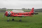 LY-RED @ EGHN - LY-RED Yakovlev Yak-52 Sandown Airport 02.11.24 (1) - by PhilR
