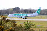 F-HTVF @ LFRB - Boeing 737-8K2, Lining up rwy 07R, Brest-Bretagne Airport (LFRB-BES) - by Yves-Q