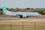 F-HTVF @ LFRB - Boeing 737-8K2, Take off rwy 07R, Brest-Bretagne Airport (LFRB-BES) - by Yves-Q