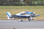 F-GTZH @ LFRB - Robin DR-400-120 Petit Prince, Landing Rwy 07R, Brest-Bretagne Airport (LFRB-BES) - by Yves-Q