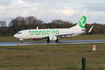 F-GZHA @ LFRB - Boeing 737-8GJ, Taxiing rwy 07R, Brest-Bretagne airport (LFRB-BES) - by Yves-Q