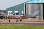 G-TOES @ EGBP - G-TOES 1978 Piper PA-28-161 Cherokee Warrior ll Kemble 13.11.24  - by PhilR